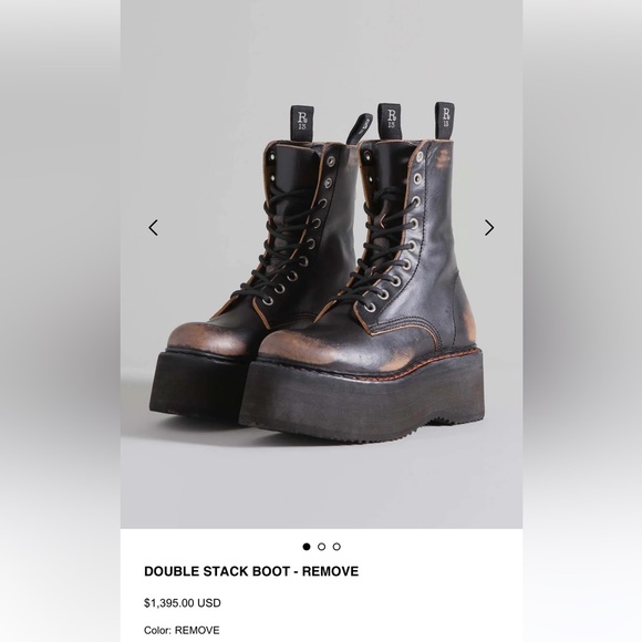 R13 Platform Boots - Picture 10 of 10
